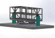 3D drawing of simulator
