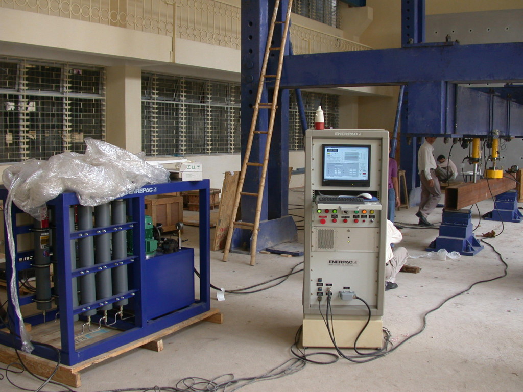 On site installation to carry out actual test