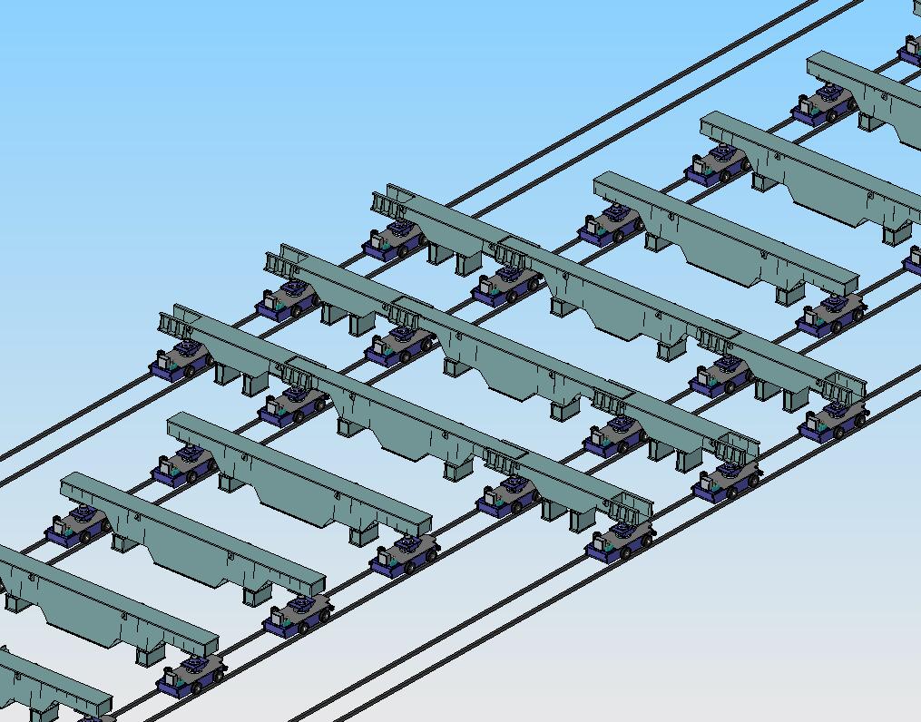 trestle arrangement view 3